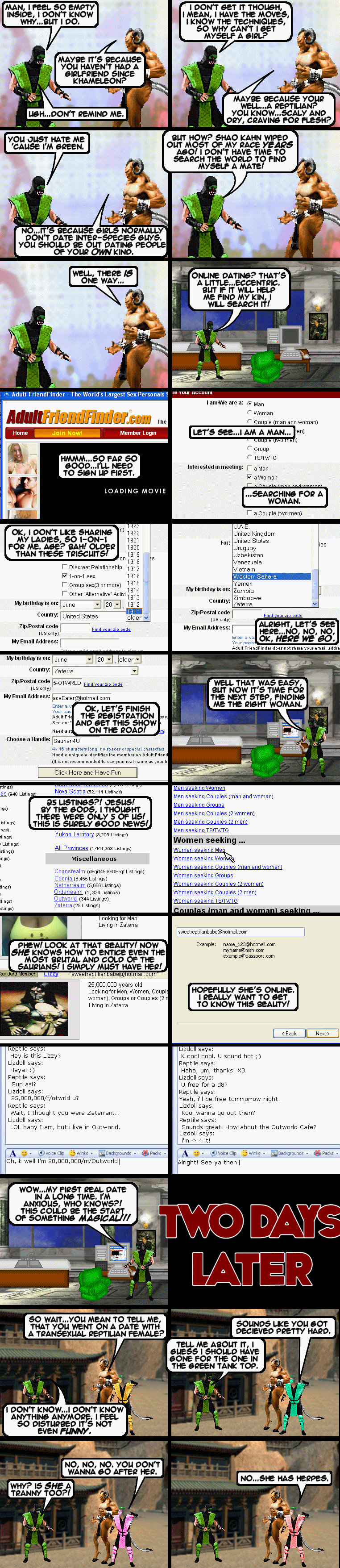 report online dating scams canada