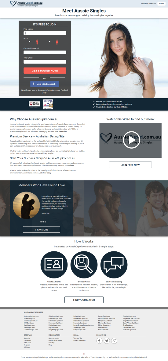 dating site reviews cupid.com