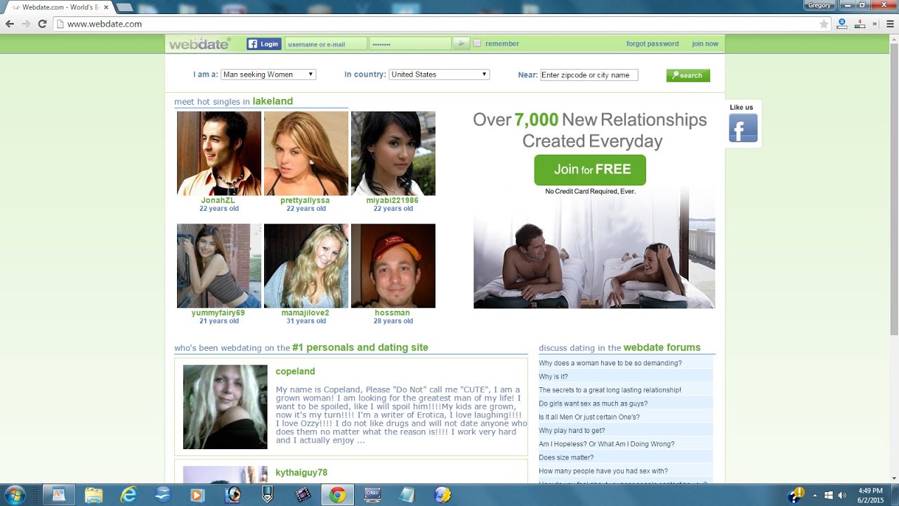 online dating websites list